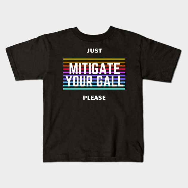 TBGWT Gall Kids T-Shirt by The Black Guy Who Tips Podcast